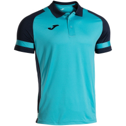 JOMA Lider Poloshirt 013 - türkis fluor S