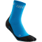 CEP Winter Short Socks Women electric blue/black II