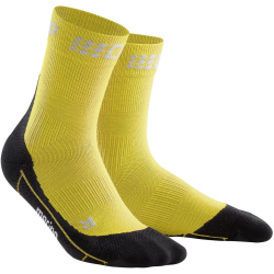 CEP Winter Short Socks Women yellow/black II