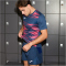 JOMA Tiger VII Trikot 336 - marineblau/rot S