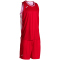 JOMA Four Basketballtrikot + Shorts Set Kinder 602 - rot/weiß 104