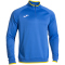 JOMA Combi Premium 1/4-Zip Sweatshirt Kinder 709 - royalblau/gelb 104