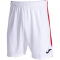 JOMA Glasgow II Shorts Kinder 206 - weiß/rot 104