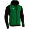 JOMA Lider Kapuzen-Trainingsjacke Kinder 451 - grün/schwarz 104