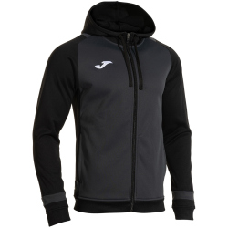 JOMA Lider Kapuzen-Trainingsjacke 151 - antrazith/schwarz S