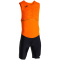 JOMA Record Pro Leichtathletik-Bodysuit 881 - orange/schwarz S