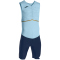 JOMA Record Pro Leichtathletik-Bodysuit 353 - himmelblau/weiß S