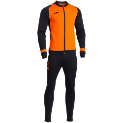 JOMA Lider Trainingsanzug Kinder 881 - orange/schwarz 128