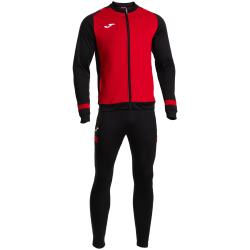 JOMA Lider Trainingsanzug Kinder 601 - rot/schwarz 104