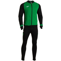 JOMA Lider Trainingsanzug Kinder 451 - grün/schwarz 104