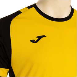 JOMA Lider Trainingsshirt + Shorts Set Kinder 901 - gelb/schwarz 104