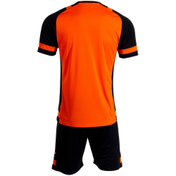 JOMA Lider Trainingsshirt + Shorts Set Kinder 881 - orange/schwarz 104