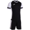 JOMA Lider Trainingsshirt + Shorts Set Kinder 102 - schwarz/weiß 104