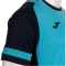 JOMA Lider Trainingsshirt + Shorts Set Kinder 013 - türkis fluor 104