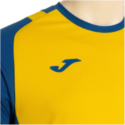 JOMA Lider Trainingsshirt + Shorts Set 907 - gelb/royalblau M