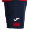 JOMA Lider Trainingsshirt + Shorts Set 603 - rot/marineblau S