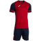 JOMA Lider Trainingsshirt + Shorts Set 603 - rot/marineblau M