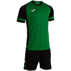 JOMA Lider Trainingsshirt + Shorts Set 451 - grün/schwarz M