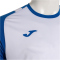 JOMA Lider Trainingsshirt + Shorts Set 207 - weiß/royalblau M