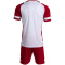 JOMA Lider Trainingsshirt + Shorts Set 206 - weiß/rot S