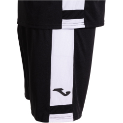 JOMA Lider Trainingsshirt + Shorts Set 102 - schwarz/weiß M