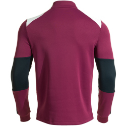 JOMA Danubio IV 1/4-Zip Sweatshirt Kinder 653 - bordeaux 104