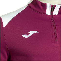JOMA Danubio IV 1/4-Zip Sweatshirt Kinder 653 - bordeaux 104