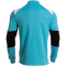 JOMA Danubio IV 1/4-Zip Sweatshirt Kinder 011 - türkis fluor /schwarz 104