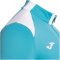 JOMA Danubio IV 1/4-Zip Sweatshirt Kinder 011 - türkis fluor /schwarz 104