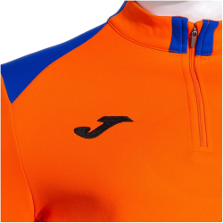 JOMA Danubio IV 1/4-Zip Sweatshirt 883 - orange/schwarz S