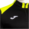 JOMA Danubio IV 1/4-Zip Sweatshirt 121 - schwarz/gelb fluor S