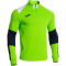 JOMA Danubio IV 1/4-Zip Sweatshirt 022 - fluorgrün/marineblau S