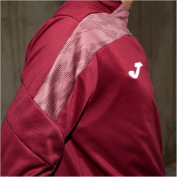 JOMA Championship VIII 1/4-Zip Sweatshirt Kinder 671 - bordeaux 104