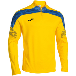 JOMA Championship VIII 1/4-Zip Sweatshirt 907 - gelb/royalblau S
