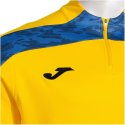 JOMA Championship VIII 1/4-Zip Sweatshirt 907 - gelb/royalblau S