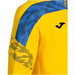 JOMA Championship VIII 1/4-Zip Sweatshirt 907 - gelb/royalblau S