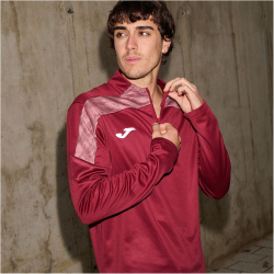 JOMA Championship VIII 1/4-Zip Sweatshirt 671 - bordeaux S