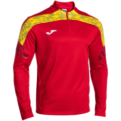 JOMA Championship VIII 1/4-Zip Sweatshirt 609 - rot/gelb S