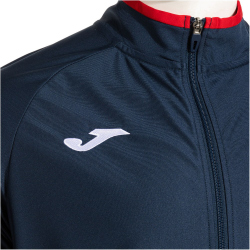 JOMA Combi Premium Trainingsjacke Kinder 336 - marineblau/rot 116