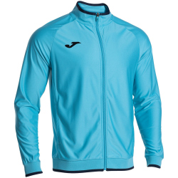JOMA Combi Premium Trainingsjacke 013 - türkis fluor L