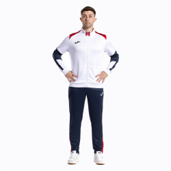 JOMA Danubio Trainingsanzug Kinder 203 - weiß/marineblau 116