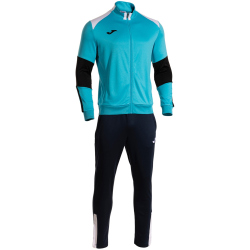 JOMA Danubio Trainingsanzug 011 - türkis fluor /schwarz XL