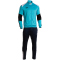 JOMA Danubio Trainingsanzug 011 - türkis fluor /schwarz XL