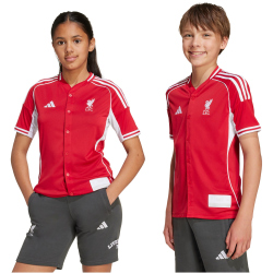 adidas FC Liverpool US Baseball T-Shirt 2025/26 Kinder