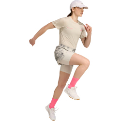 adidas Own the Run Spray Dye 2in1 Laufshorts Damen