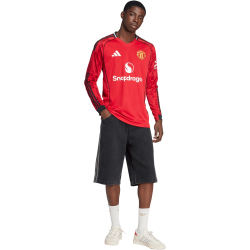 adidas Manchester United langarm Heimtrikot 2025/26 Herren