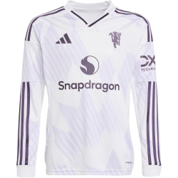 adidas Manchester United langarm Auswärtstrikot 2025/26 Kinder