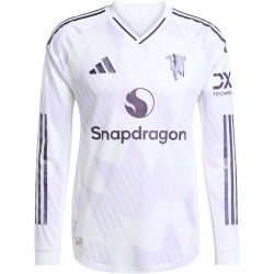 adidas Manchester United Authentic langarm Auswärtstrikot 2025/26 Herren