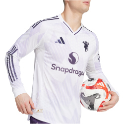 adidas Manchester United Authentic langarm Auswärtstrikot 2025/26 Herren