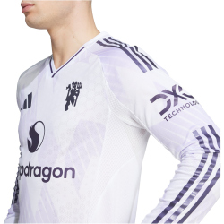 adidas Manchester United Authentic langarm Auswärtstrikot 2025/26 Herren